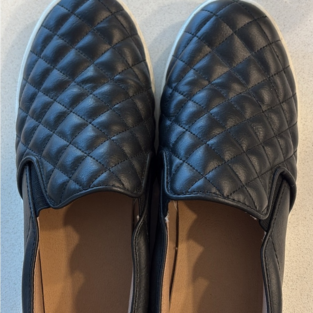 Target Quilted Black womens Loafers
